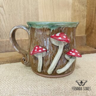 Caneca Cogumelo Grande