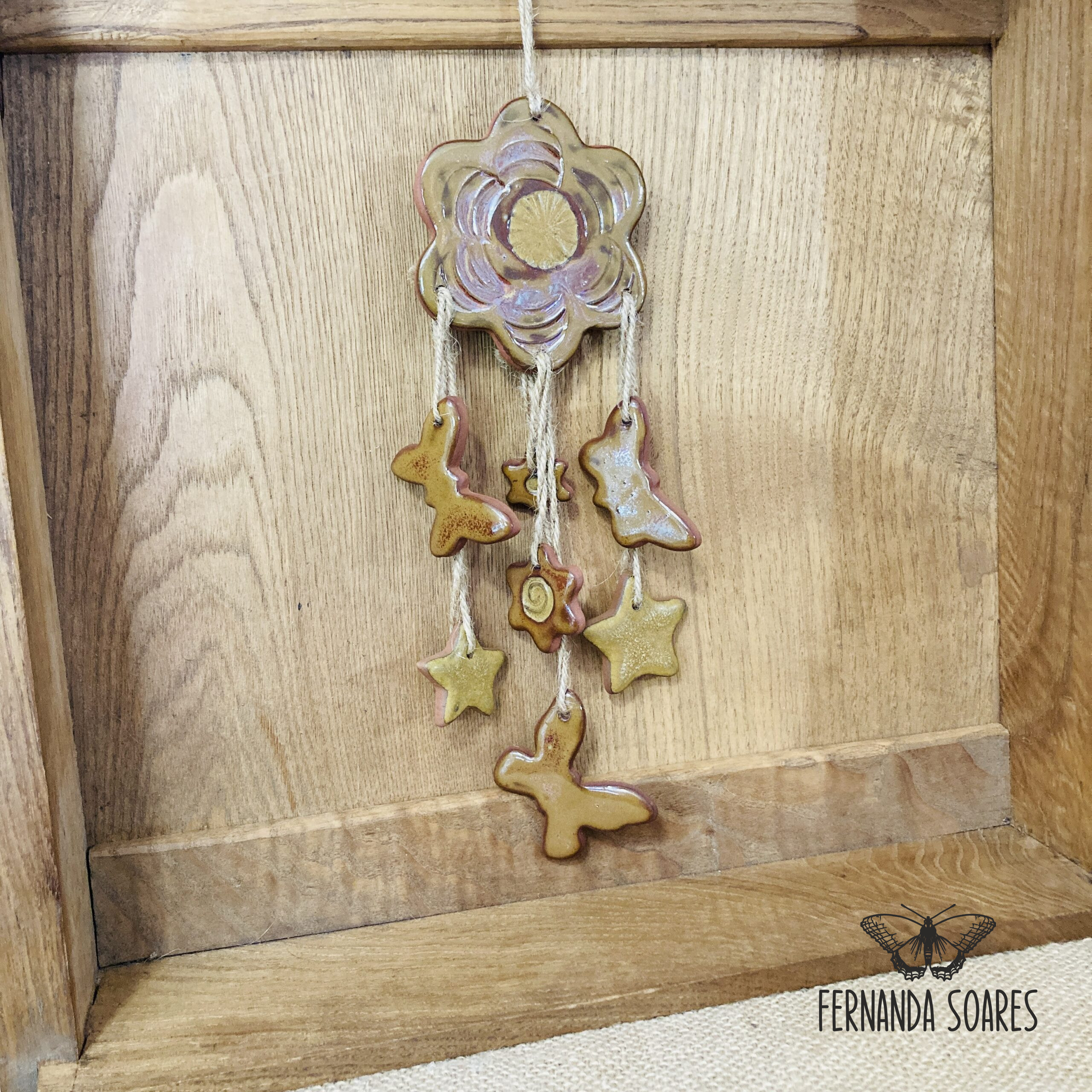 Espanta Espíritos Flor e Borboletas - Image 3