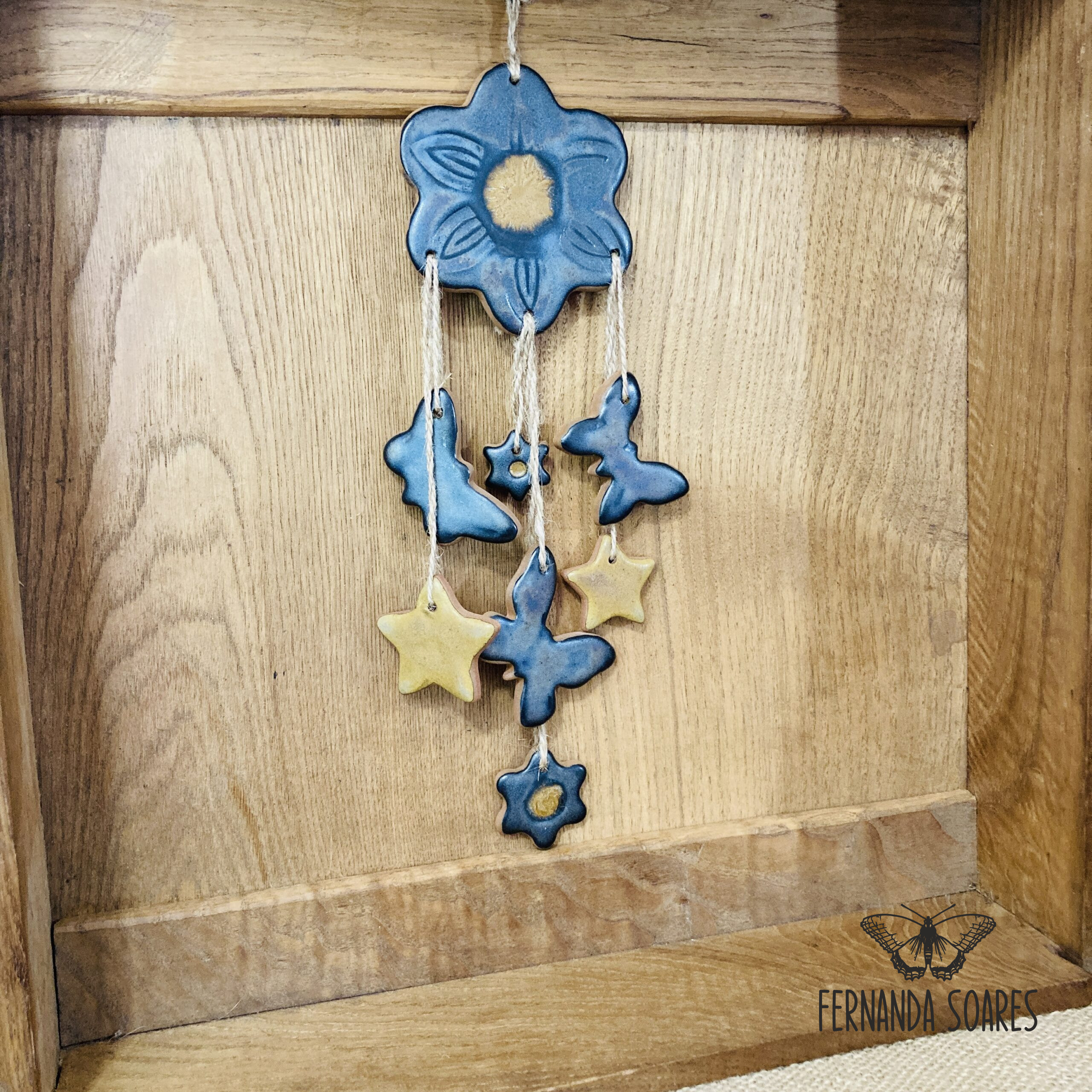 Espanta Espíritos Flor e Borboletas - Image 4