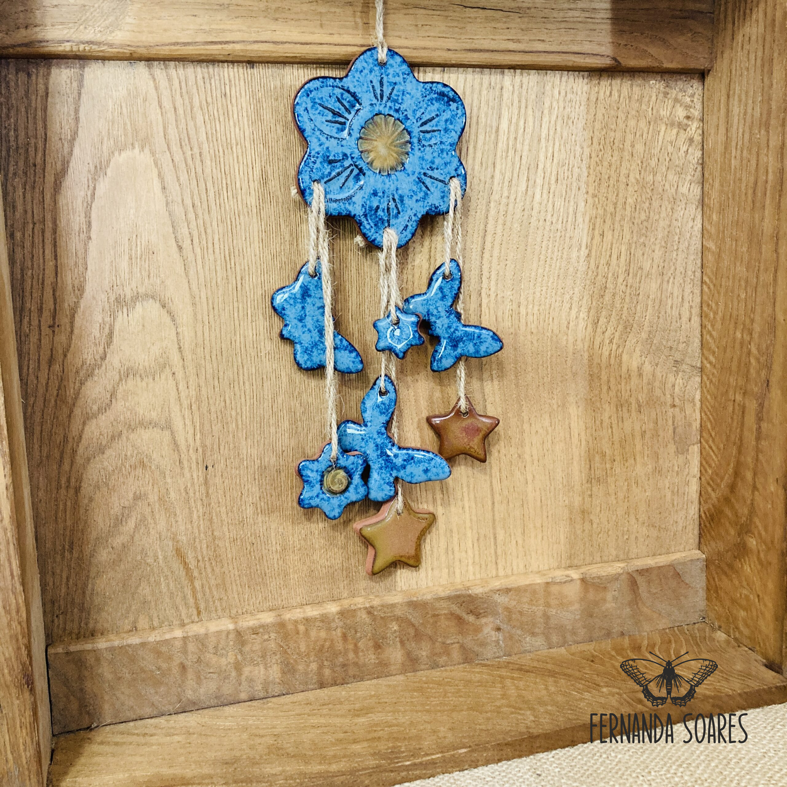 Espanta Espíritos Flor e Borboletas - Image 5